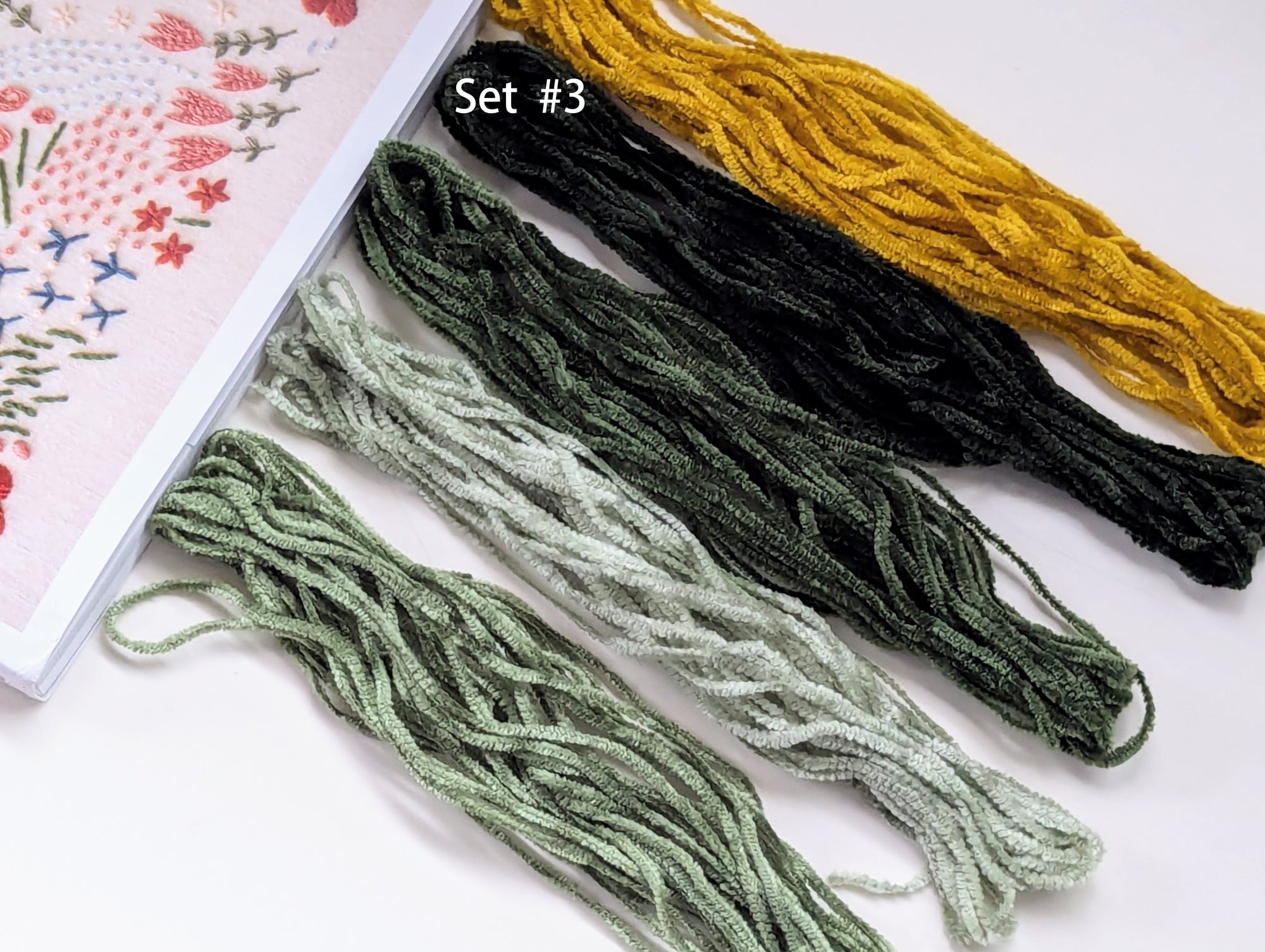 Japanese Chenille Thread Color Packs