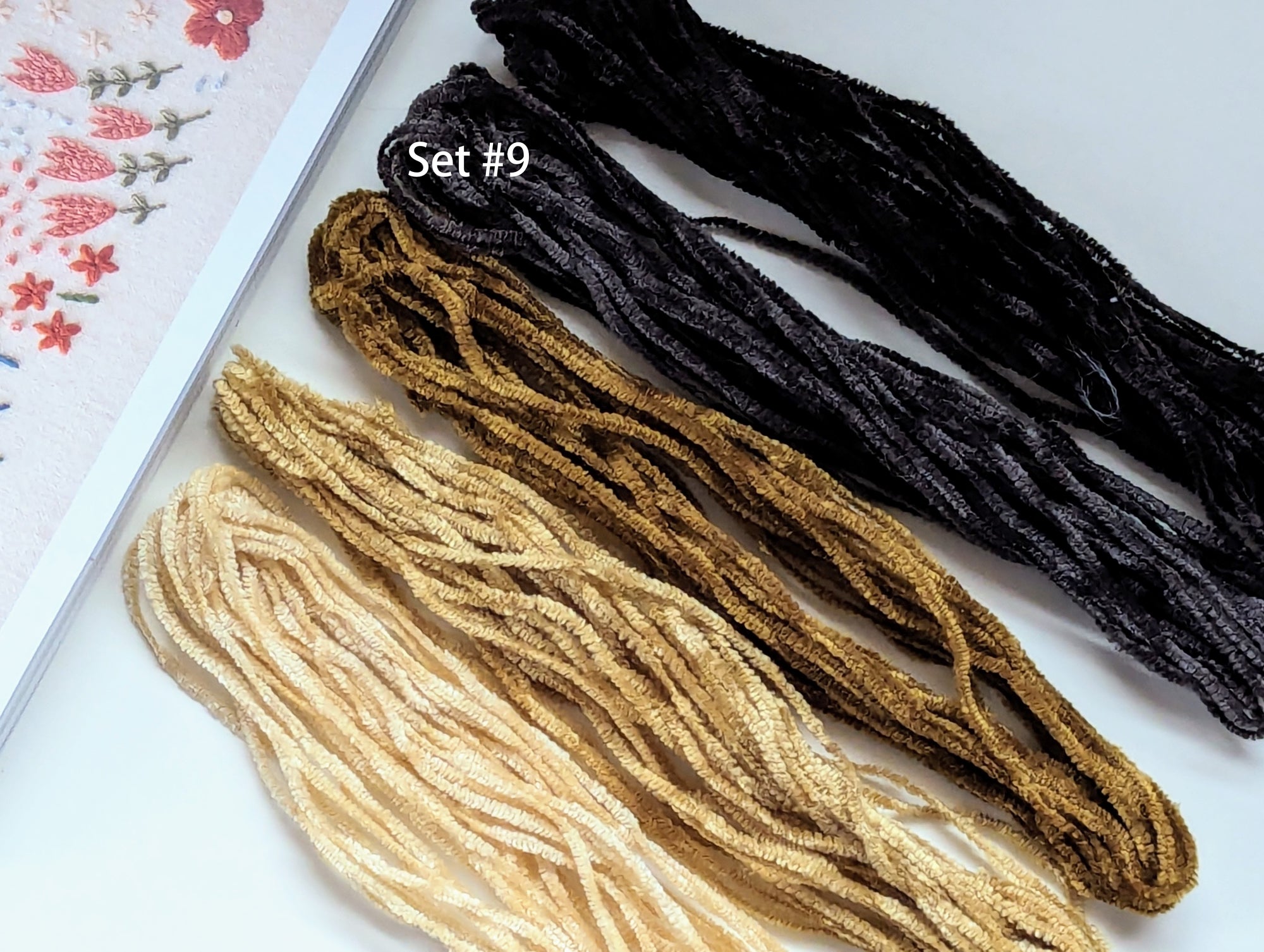 Japanese Chenille Thread Color Packs