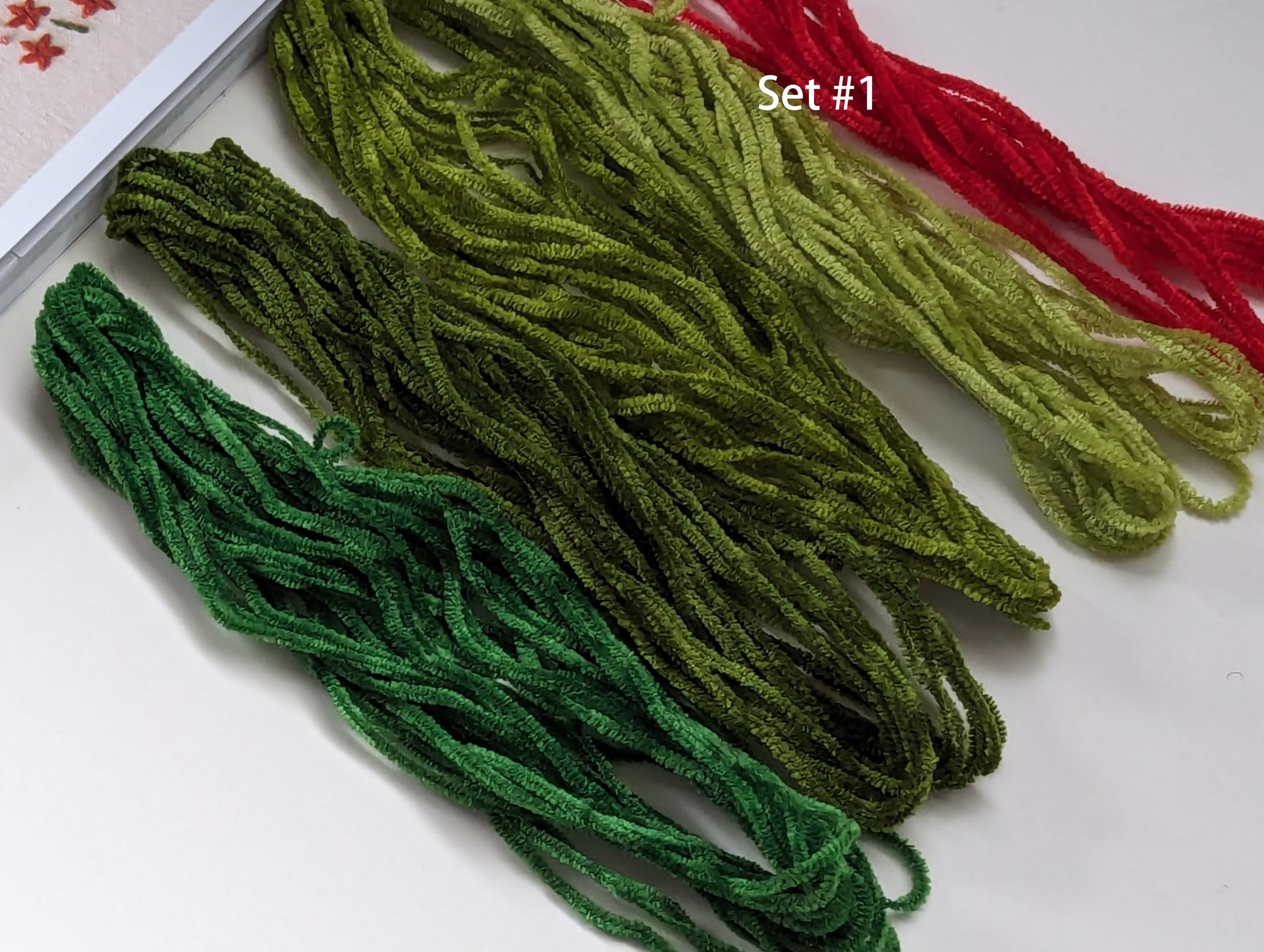 Japanese Chenille Thread Color Packs