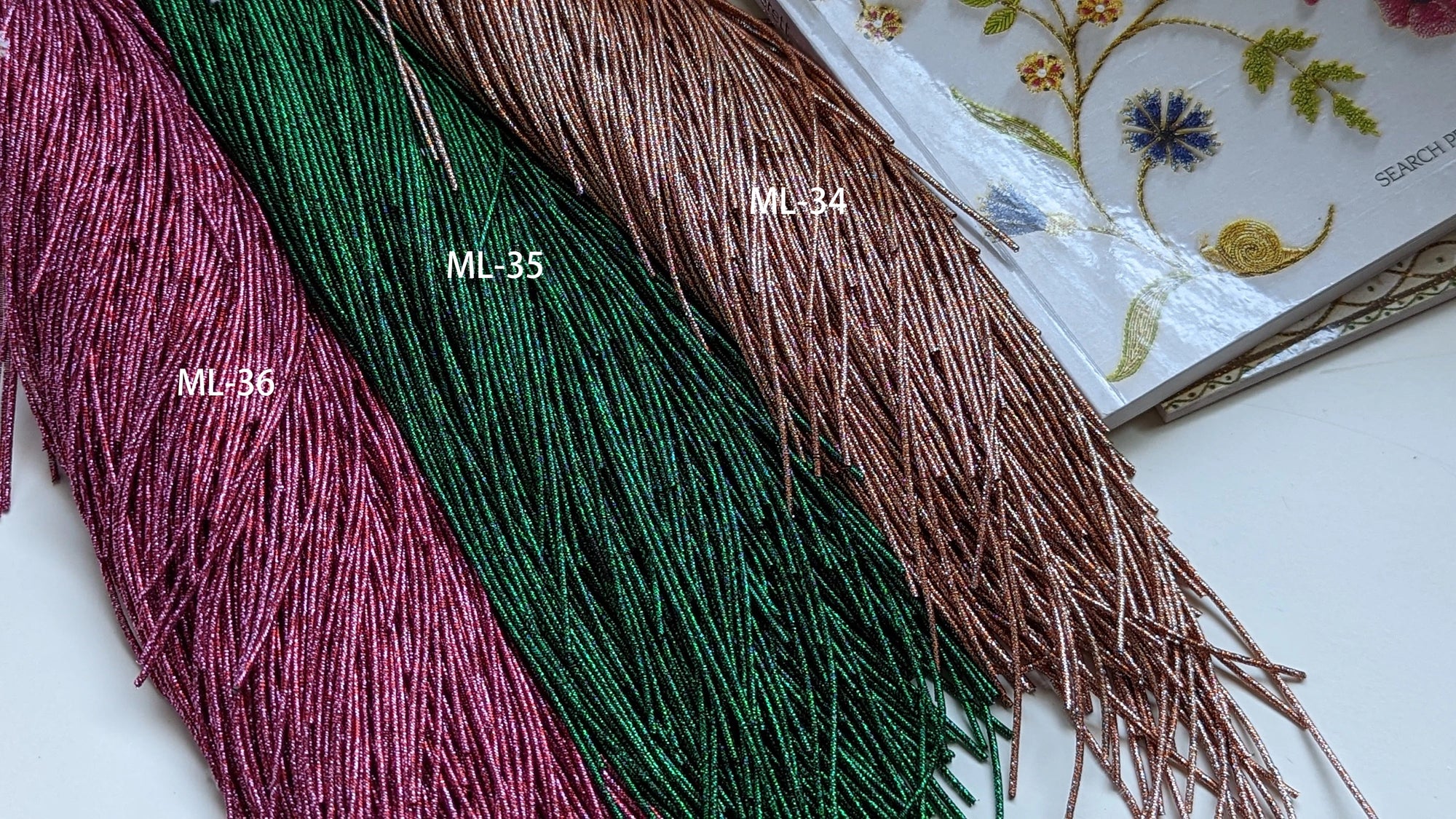 Variegated Metallic Purl